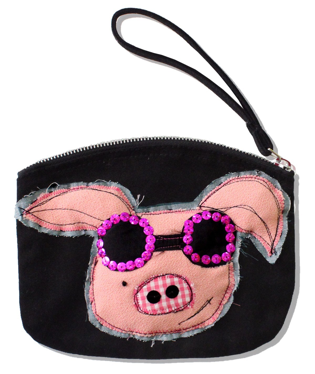 Piglet - maxi cotton pochette