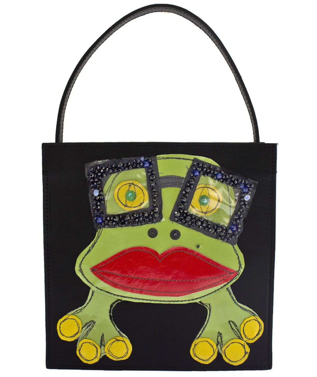 Miss Froggy - leather handbag
