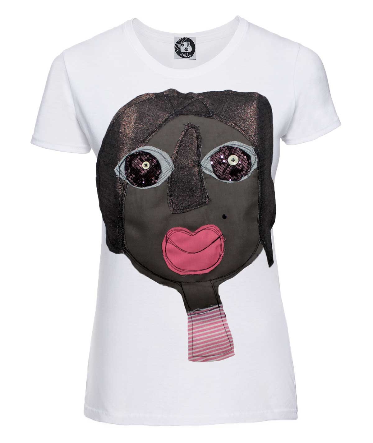 T-shirt with the black woman